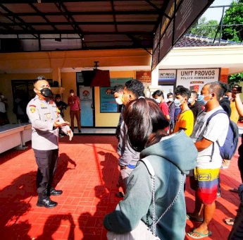 Polsek Kembangan Jakbar Amankan 42 Remaja dan 18 Motor yang Akan Ikut Balapan Liar