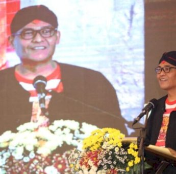 Pakaian Reog Ramaikan Suasana Rakernis Log Polri: Kami Siap Dukung Pemulihan Ekonomi Nasional