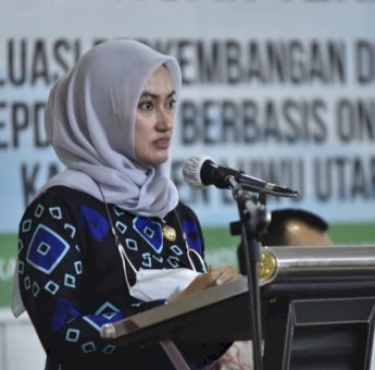 Evaluasi Perkembangan Desa dan Kelurahan di Luwu Utara, Bupati Indah: Jangan Input Data Sampah