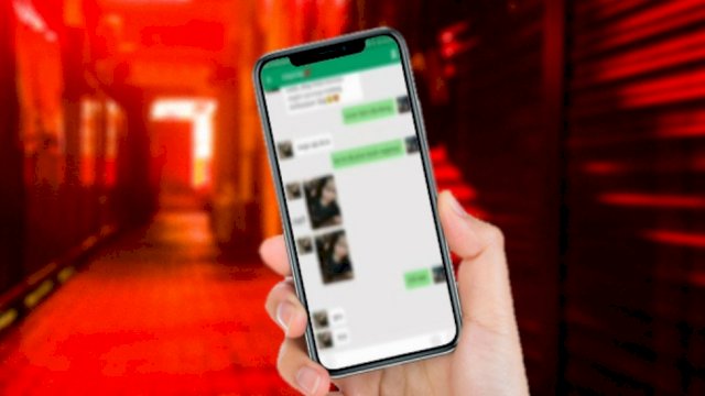 Ilustrasi Prostitusi online, mucikari menawarkan PSK melalui media sosial. (Istimewa)