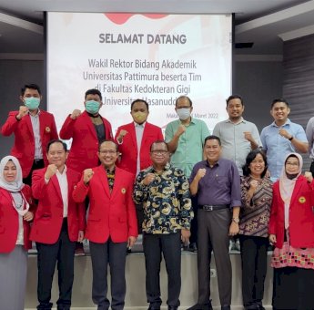 Universitas Pattimura Ambon Studi Banding di FKG Unhas, Ini yang Dibahas