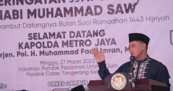 Kapolda Metro Jaya Siap Ciptakan Suasana Aman dan Nyaman di Bulan Ramadhan