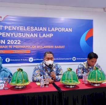 Upaya Percepat Penyelesaian Laporan, Ombudsman Sulbar Gelar Rapat Penyusunan LAHP