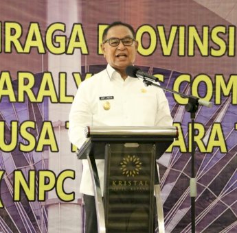 Buka Musoprov, Wagub NTT Ingatkan Persiapan Atlet Jelang Pekan Paralimpik Nasional