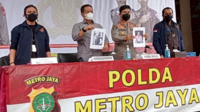 Polisi tetapkan AS sebagai tersangka pengeroyokan ketua umum KNPI berdasarkan dua alat bukti, Rabu (2/3/2022). (Wahyu Widodo/republiknews.co.id)