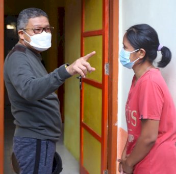 Dikunjungi TP, Tangis dan Haru Warga Peraih Rumah Impian di Parepare Pecah