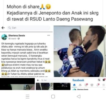 Setan Berwujud Manusia, Bocah Dua Tahun di Jeneponto Diduga Jadi Korban Pelecehan Seksual