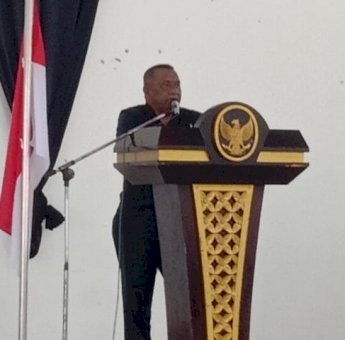 Resmikan Pasar Rakyat Desa Wakambangura II, Samahuddin: Untuk Mendongkrak Perekonomian