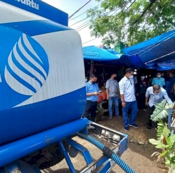 Kerjasama PD Pasar dan PDAM Makassar, Penuhi Kebutuhan Air untuk Pedagang dan Pengunjung
