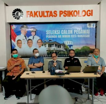 Calon Pegawai PDAM Makassar Mulai Jalani Tes Hari Ini