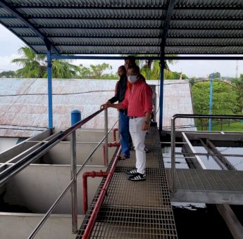 PDAM Makassar Ramah Lingkungan, Beni Iskandar: Kita Akan Bangun Kolam Pengendalian Limbah Lumpur