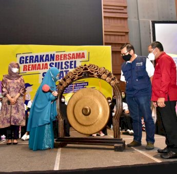 Dorong SDM yang Unggul, Pemprov Sulsel Launching Gerakan Bersama Remaja Sehat