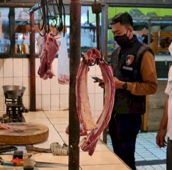 Hari Pertama Puasa, Sat Reskrimsus Jakbar Monitoring Sembako, Ini Hasilnya