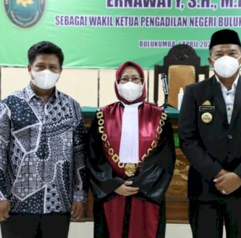 Wakil Ketua Pengadilan Negeri Bulukumba Dilantik, Ini Kata Bupati
