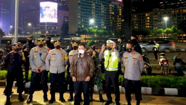 Kapolda Metro Jaya Irjen pol M Fadil Imran bersama jajaran, pastikan warga Jakarta memperoleh keamanan untuk melaksanakan ibadah bulan Ramadhan foto. (Istimewa)