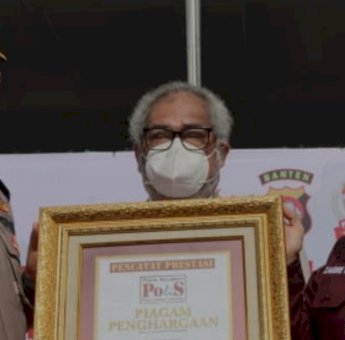 Polresta Tangerang Terima Penghargaan dari Komnas Perlindungan Anak