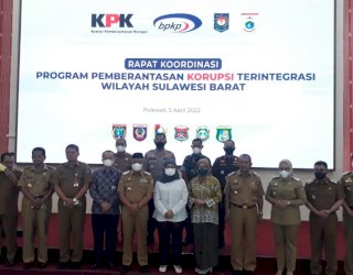 Pemkab Polman Gelar Rakor Program Pemberantasan Korupsi Terintegrasi Wilayah Sulbar