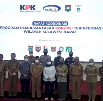 Pemkab Polman Gelar Rakor Program Pemberantasan Korupsi Terintegrasi Wilayah Sulbar