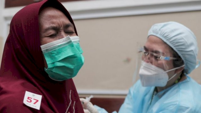 Vaksinasi Covid-19. (Dok. Kementerian Kesehatan)