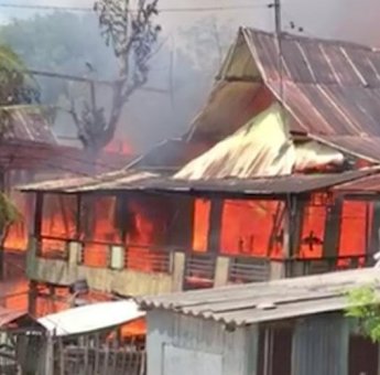Si Jago Merah Kembali Hanguskan 8 Rumah di Jeneponto