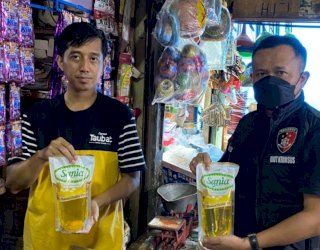 Reskrim Polres Metro Jakbar Sidak Sembako Untuk Cegah Kelangkaan