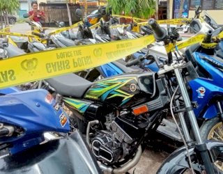 Belasan Motor Diamankan, Kasatlantas Polres Sinjai: Tiga Bulan Proses Tilang