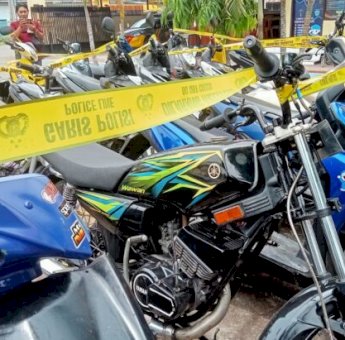 Belasan Motor Diamankan, Kasatlantas Polres Sinjai: Tiga Bulan Proses Tilang