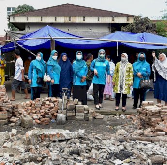 PKK Sulsel Bantu Korban Kebakaran di Bara-Barayya Induk