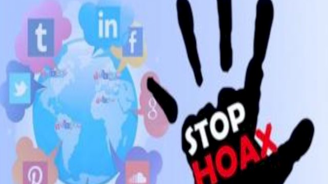 Ilustrasi hoax.