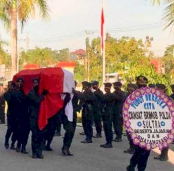 Kronologi Meninggalnya Perwira Brimob Polda Sultra Ipda Imam Agus, Usai Amankan Aksi 11 April 2022