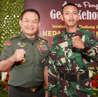 Jenderal Dudung Wujudkan Kembali Mimpi Hens Songjanan Jadi Prajurit TNI AD, Sebelumnya Dipecat Saat Pendidikan