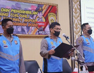 Polda Banten Gelar Pakta Intergriras Seleksi Taruna Akpol dan Bintara Polri