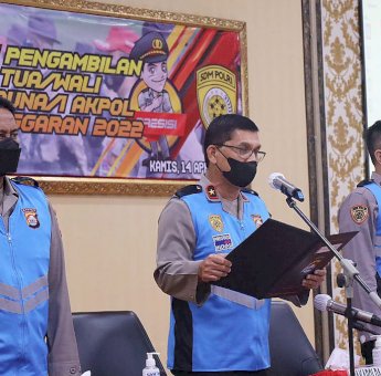 Polda Banten Gelar Pakta Intergriras Seleksi Taruna Akpol dan Bintara Polri
