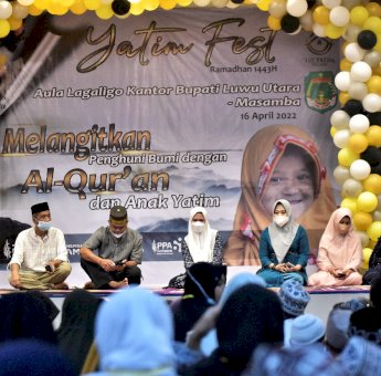 Yatim Fest, Bupati Luwu Utara Dapat Amanah Jadi Bunda Yatim