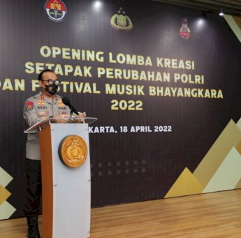 Polri Gelar Lomba Kreasi Setapak Perubahan dan Festival Musik Bhayangkara