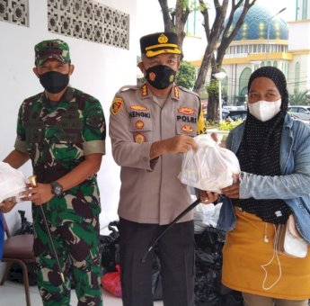 Sambut Idul Fitri, Polres Metro Bekasi Kota Laksanakan Vaksin Booster Presisi