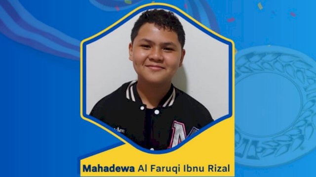 Membanggakan, Putra Kedua Deng Ical Raih Medali Perak di Olimpiade Nasional Bahasa Inggris