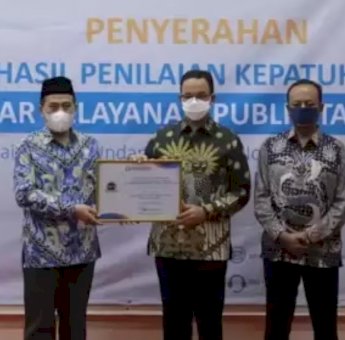 Pemprov DKI Jakarta Raih Predikat Kepatuhan Tinggi Dari Ombudsman RI
