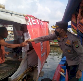 Amaliah Ramadan, Polsek Kawasan Kali Baru Bagi Daging Gratis