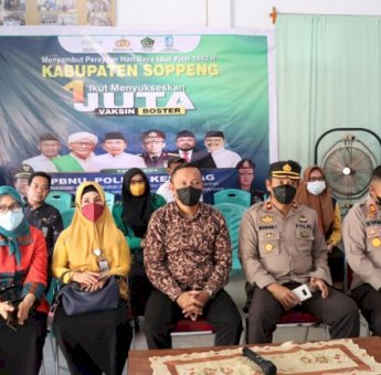 Hari Pertama Vaksinasi Mudik di Soppeng, 82 Orang Sudah Disuntik Booster