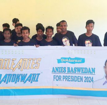 Mileanies Manokwari Deklarasi Dukung Anies Baswedan Untuk Pilpres 2024