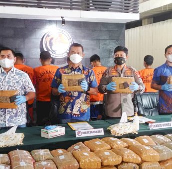 Polda Metro Jaya Ungkap Peredaran Ganja Sebanyak 471 KG Jaringan Aceh, Medan dan Jakarta
