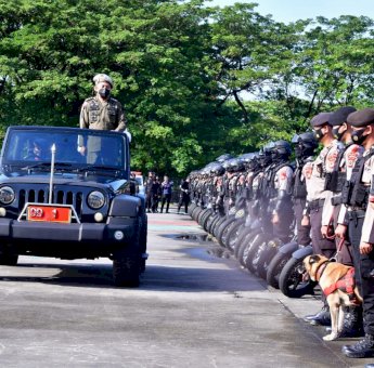 Apel Gelar Pasukan Operasi Ketupat 2022, Gubernur Sulsel Ingatkan Masyarakat Taati Aturan Selama Mudik
