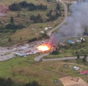 Kembali Berulah, KKB Papua Bakar Bangunan Milik PT MTT di Kabupaten Puncak