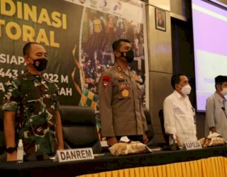 Polda Sulteng Cek Kesiapan Idul Fitri 1443 Hijriah Dengan Rakor Lintas Sektoral