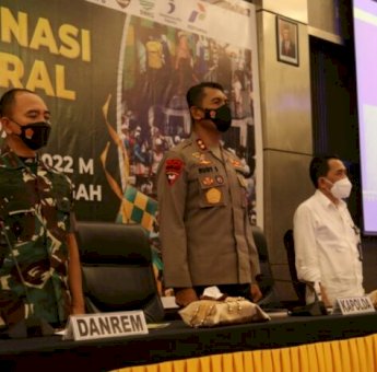 Polda Sulteng Cek Kesiapan Idul Fitri 1443 Hijriah Dengan Rakor Lintas Sektoral