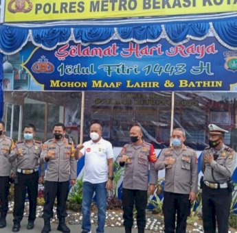 Polres Metro Bekasi Siapkan Pengamanan Jalur Mudik 1443 Hijriah