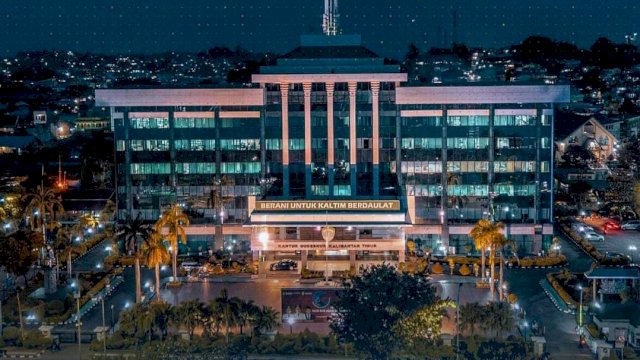 Kantor Gubernur Kalimantan Timur. (Istimewa)