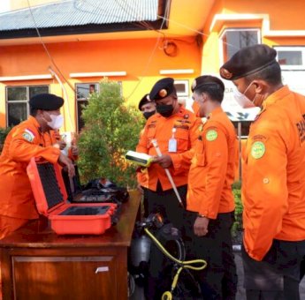 Antisipasi Arus Mudik, Kantor SAR Maumere Gelar Apel Pasukan