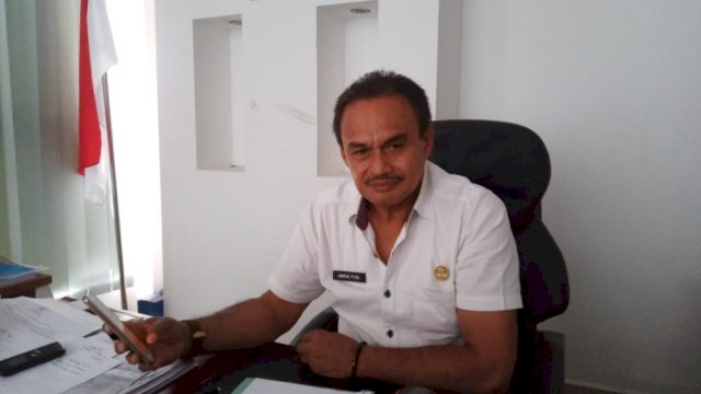 Kepala Badan Pengelola Keuangan dan Aset Daerah (BPKAD) Muna, Amrin Fiini. (Foto: Rustam/Republiknews.co.id)